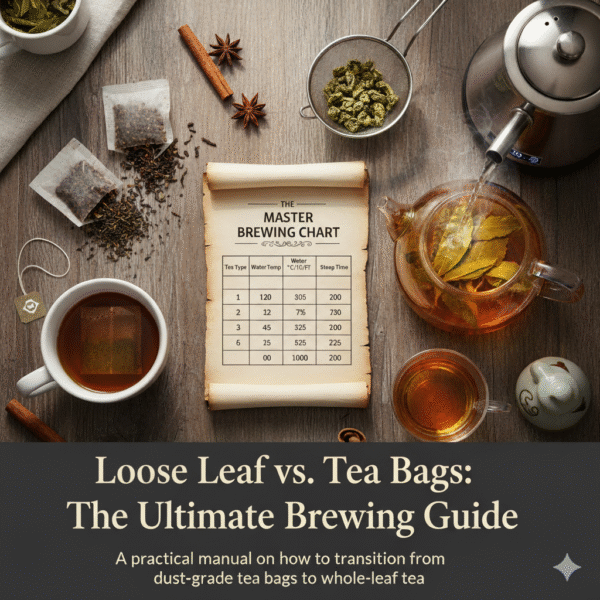 Loose leaf versus tea bags