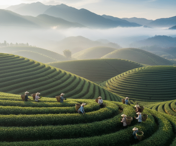 Tea fields homepage